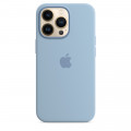 iPhone 13 Pro Silicone Case with MagSafe – Blue Fog_3
