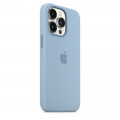 iPhone 13 Pro Silicone Case with MagSafe – Blue Fog_6