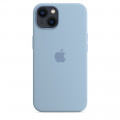 iPhone 13 Silicone Case with MagSafe – Blue Fog_2