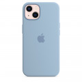 iPhone 13 Silicone Case with MagSafe – Blue Fog_5