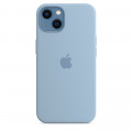 iPhone 13 Silicone Case with MagSafe – Blue Fog_3