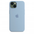 iPhone 13 Silicone Case with MagSafe – Blue Fog_4