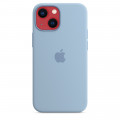 iPhone 13 mini Silicone Case with MagSafe - Blue Fog_6