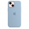 iPhone 13 mini Silicone Case with MagSafe - Blue Fog_5