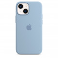 iPhone 13 mini Silicone Case with MagSafe - Blue Fog_1