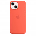 iPhone 13 mini Silicone Case with MagSafe - Nectarine_1