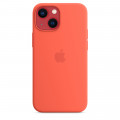 iPhone 13 mini Silicone Case with MagSafe - Nectarine_6