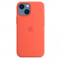 iPhone 13 mini Silicone Case with MagSafe - Nectarine_3