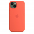 iPhone 13 Silicone Case with MagSafe – Nectarine_4