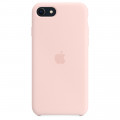 iPhone SE Silicone Case - Chalk Pink_2
