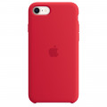 iPhone SE Silicone Case - RED_1