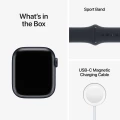 Apple Watch Series 8 GPS + Cellular 41mm Midnight Aluminium Case with Midnight Sport Band_9