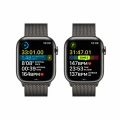 Apple Watch Series 8 GPS + Cellular 41mm Graphite Stainless Steel Case with Midnight Sport Band_7