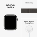 Apple Watch Series 8 GPS + Cellular 41mm Graphite Stainless Steel Case with Graphite Milanese Loop_9