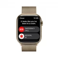 Apple Watch Series 8 GPS + Cellular 45mm Gold Stainless Steel Case with Gold Milanese Loop_6