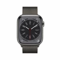 Apple Watch Series 8 GPS + Cellular 45mm Graphite Stainless Steel Case with Graphite Milanese Loop_2