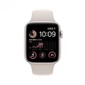 Apple Watch SE GPS 44mm Starlight Aluminium Case with Starlight Sport Band_2
