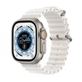 Apple Watch Ultra GPS + Cellular, 49mm Titanium Case with White Ocean Band_1