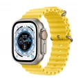 Apple Watch Ultra GPS + Cellular, 49mm Titanium Case with Yellow Ocean Band_1