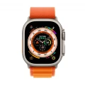 Apple Watch Ultra GPS + Cellular, 49mm Titanium Case with Orange Alpine Loop -&nbsp;Small_2