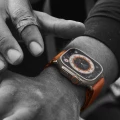 Apple Watch Ultra GPS + Cellular, 49mm Titanium Case with Orange Alpine Loop -&nbsp;Small_5