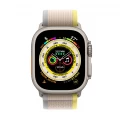 Apple Watch Ultra GPS + Cellular, 49mm Titanium Case with Yellow/Beige Trail Loop -&nbsp;S/M_2