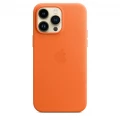 iPhone 14 Pro Max Leather Case with MagSafe - Orange_2