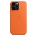 iPhone 14 Pro Max Leather Case with MagSafe - Orange_4