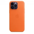 iPhone 14 Pro Max Leather Case with MagSafe - Orange_1
