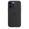 iPhone 14 Pro Max Silicone Case with MagSafe - Midnight_1
