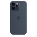 iPhone 14 Pro Max Silicone Case with MagSafe - Storm Blue_1