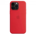 iPhone 14 Pro Max Silicone Case with MagSafe - (PRODUCT)RED_4
