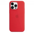 iPhone 14 Pro Max Silicone Case with MagSafe - (PRODUCT)RED_3