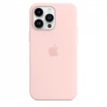 iPhone 14 Pro Max Silicone Case with MagSafe - Chalk Pink_3
