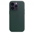 iPhone 14 Pro Leather Case with MagSafe - Forest Green_1