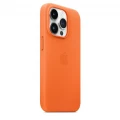 iPhone 14 Pro Leather Case with MagSafe - Orange_5