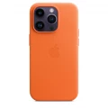 iPhone 14 Pro Leather Case with MagSafe - Orange_1