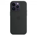 iPhone 14 Pro Silicone Case with MagSafe - Midnight_1