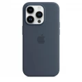 iPhone 14 Pro Silicone Case with MagSafe - Storm Blue_3