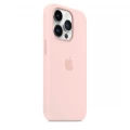 iPhone 14 Pro Silicone Case with MagSafe - Chalk Pink_5