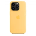 iPhone 14 Pro Silicone Case with MagSafe - Sunglow_4