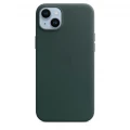 iPhone 14 Plus Leather Case with MagSafe - Forest Green_1