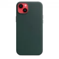 iPhone 14 Plus Leather Case with MagSafe - Forest Green_5