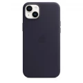 iPhone 14 Plus Leather Case with MagSafe - Ink_4