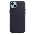 iPhone 14 Plus Leather Case with MagSafe - Ink_1