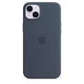 iPhone 14 Plus Silicone Case with MagSafe - Storm Blue_2