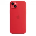 iPhone 14 Plus Silicone Case with MagSafe - (PRODUCT)RED_5