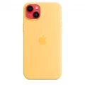 iPhone 14 Plus Silicone Case with MagSafe - Sunglow_5