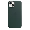 iPhone 14 Leather Case with MagSafe - Forest Green_4