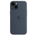 iPhone 14 Silicone Case with MagSafe - Storm Blue_3
